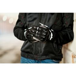 Guantes Moto Garibaldi Carbotech Negro