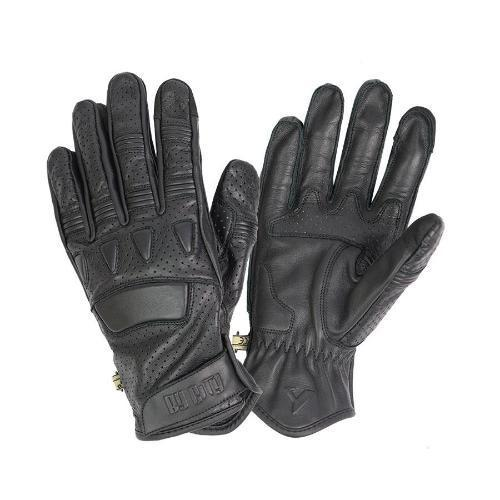 Guantes de Moto Tokio Man | Piel Perforada | Táctiles | Homologados CE 2XL / Amarillo