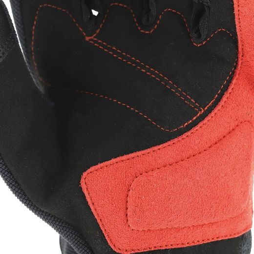 Guantes de verano Tucanourbano Penna Lady negro y rojo
