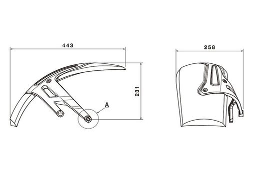 GUARD TRAS. BMW R1200R/RS 15'-18'