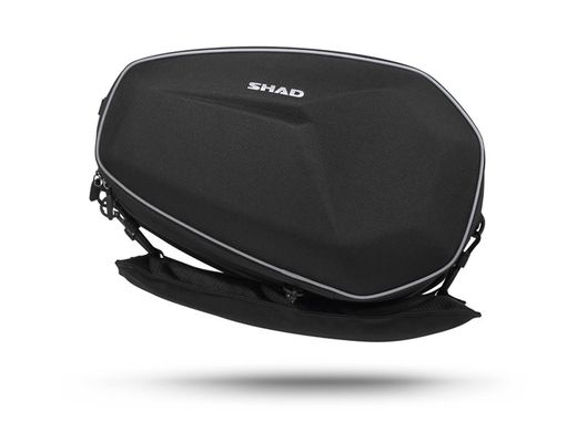 Juego de alforjas expandibles shad e48. 46 a 58 litros