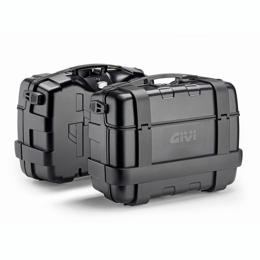 Juego de Maletas Laterales GIVI Trekker Lite 33 L Pack 2 Negra