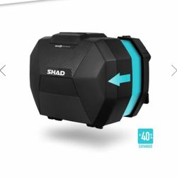Juego de Maletas Laterales SHAD SH38X (EXPANDIBLES)