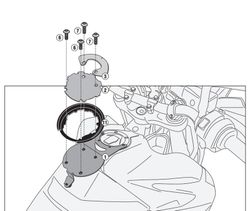 Kit adaptador TANKLOCK  KTM 890 SDMT 2023>