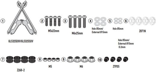Parabrisas completo Givi para BMW CE 04 (22 > 23)