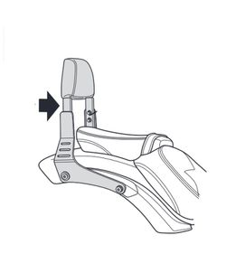 KIT BACKREST KAWASAKI VULCAN S 650 '15