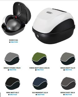 Bagul kit 28l amb la base adaptadora piaggio medley