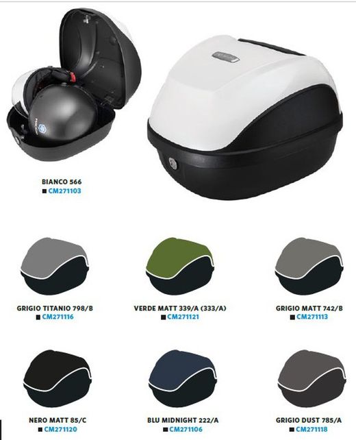 Bagul kit 28l amb la base adaptadora piaggio medley