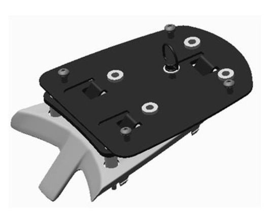 Bagul kit 28l amb la base adaptadora piaggio medley