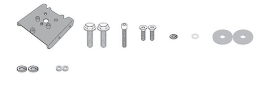 Kit especifico para el montaje del PLO6421MK - PLO6421CAM PLX6421 sin el maleta posterior 6421FZ