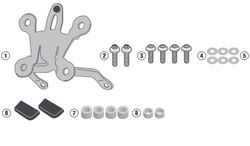 Fijaci¾n parabrisas givi benelli.502c.19