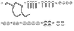Parabrisas completo Givi140A Benelli Leoncino 500 17>20