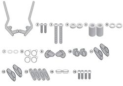 Parabrisas completo Givi BMW R 1250 R 19 >