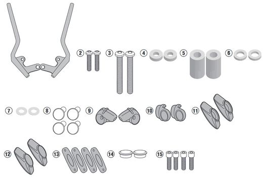 Parabrisas completo Givi BMW R 1250 R 19 >