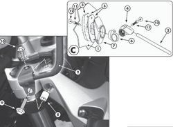 Parabrisas completo Givi BMW R1200R 06>10