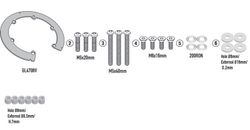 Anclaje tanklock givi bf56 voge valico/brivido/trofeo 21>