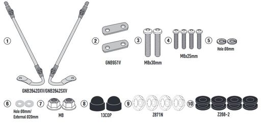 Parabrisas completo Kappa NIU MQI GT (21>)
