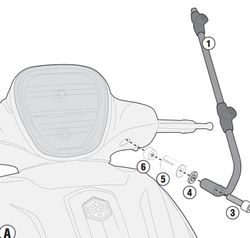 Parabrisas completo Givi  P. BEVERLY 10>20