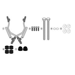 Parabrisas completo Givi Medley 125 20> 150 20>