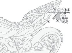 Herrajes givi 1179kit  honda.crf1100l africa twin 2020>