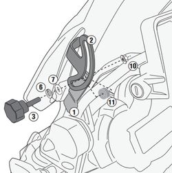 CÚPULA COMPLETA BMW R 1200 GS Y GS ADVENTURE (14 > 18)