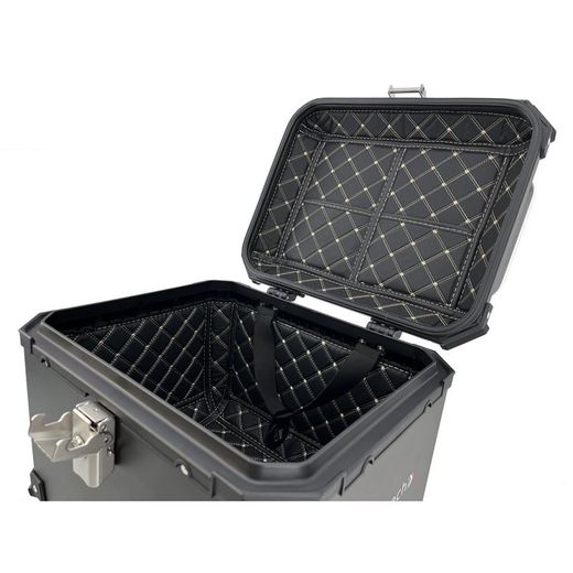 Maleta Aluminio 35 Ltr, GPR Tech negra