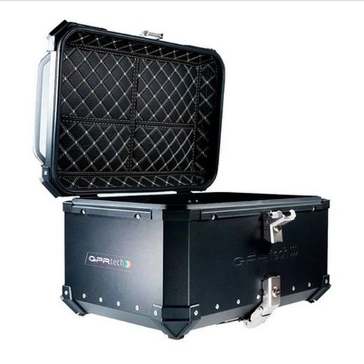 Maleta Aluminio 56 Ltr, GPR Tech negra