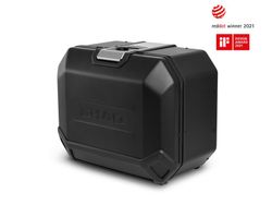 Maleta  aluminio shad tr47 terra black edition lateral