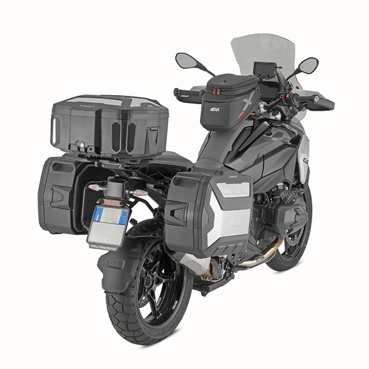 Maleta Expandible GIVI XP01AAA XSpace Monokey® 27-36 Litros Cubierta Aluminio Anodizado