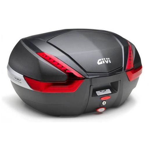 Maleta givi v47 catadrióptic vermell