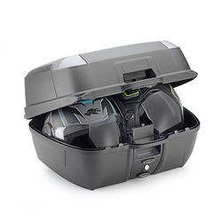 Maleta Kappa K45N negro/Gris 45 litros