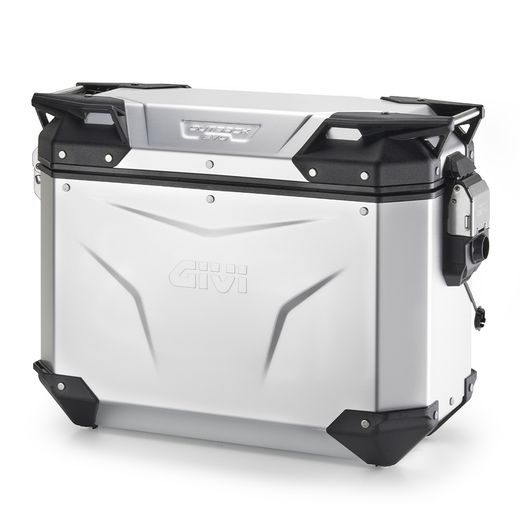 Maleta Lateral Izquierda GIVI Outback EVO Smart 37 L Aluminio Anodizado