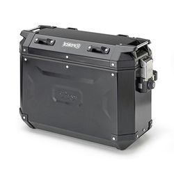 Maleta Lateral Kappa K-Force 37L Negra | Derecha