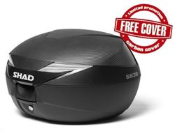 Maleta shad sh39 tapa carboni