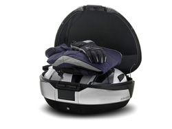 Maleta shad sh48 new titanium + respaldo + tapa carbono