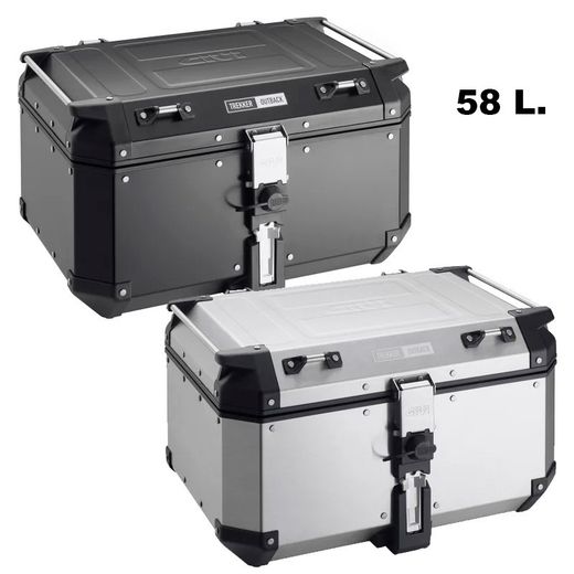 Maleta Trekker Outback de aluminio 58 L. MONOKEY