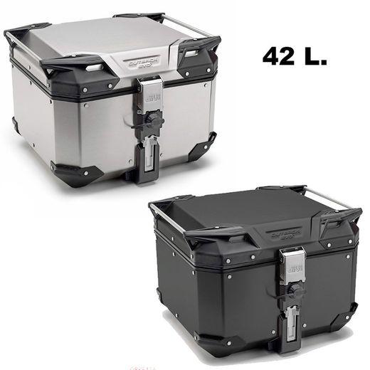 Maleta Trekker Outback EVO de aluminio 42 L. MONOKEY