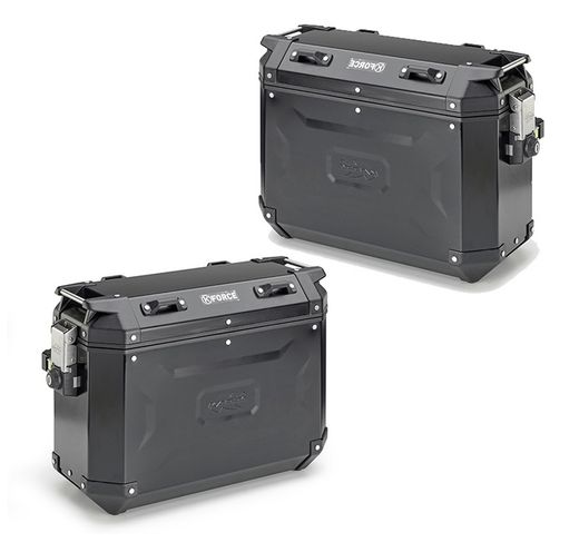 Maletes kappa k'force kfr37 alumini negre