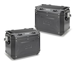 Maletes kappa k'force kfr48 d'alumini negra