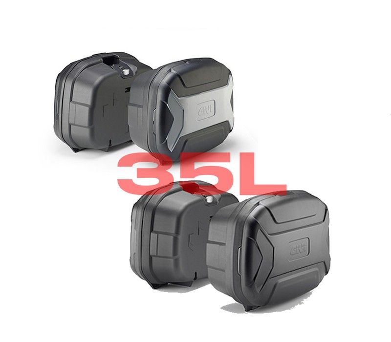 Juego de Maletas Laterales GIVI Trekker Lite 35 PACK 2 GIVI Trekker Lite 35 (GRIS)