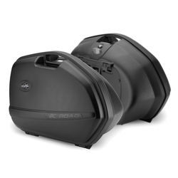 Maletas Laterales Kappa K33 | 33 Litros | Sistema MONOKEY® SIDE | Diseño Aerodinámico Cut-Out | Impermeables