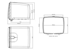 Mega box con llave fijación tornillos 100ltr.