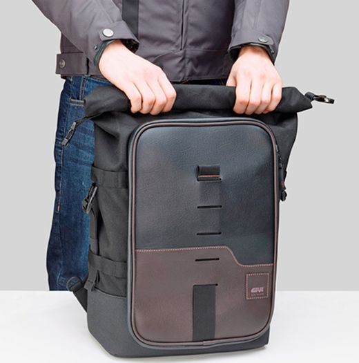 Mochila transformable en bolsa sill??n, 18 l. Serie corium givi crm101