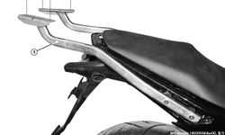 Adaptador maleta kawasaki er-6n / er-6f 650 (09 > 11) givi 449fz