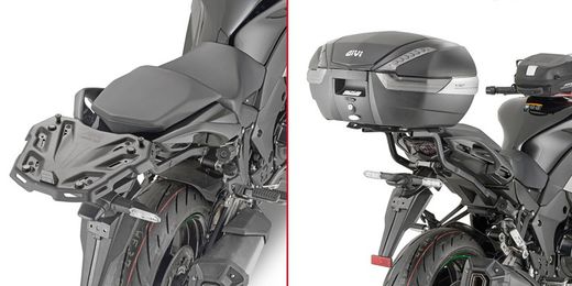 Soporte maleta kawasaki ninja 1000 sx (20 > 21) givi 4130fz