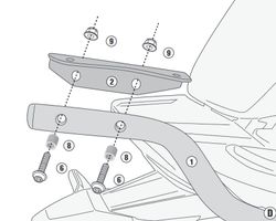 Adaptador parrilla givi honda nc750x (21)