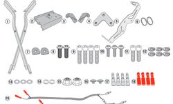 Soporte maleta givi 1165fz honda.cbr.1000 18>21