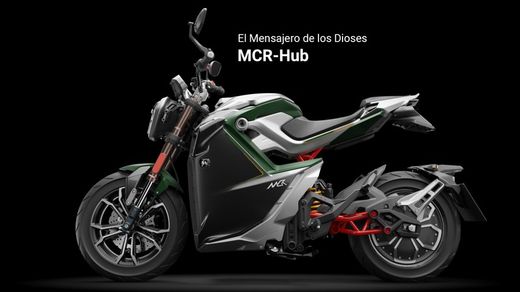 Moto eléctrica ovaobike mcr-h 9,1 kw.