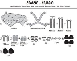 Portaequipaje completo Moto Guzzi V85 TT 2024>
