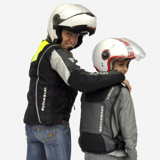 Motoairbag mab vzero chaleco airbag fluor